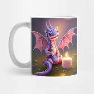 Cute Fantasy Baby Dragon Mug